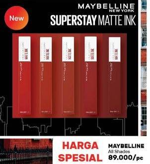 Promo Harga MAYBELLINE Super Stay Matte Ink All Variants  - Guardian