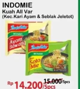 Promo Harga Indomie Mie Kuah  - Alfamart