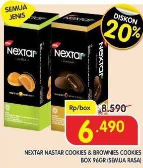 Promo Harga Nabati Nextar Cookies All Variants 106 gr - Superindo