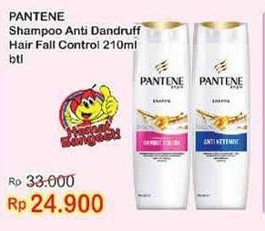 Promo Harga PANTENE Shampoo Hair Fall Control 210 ml - Indomaret