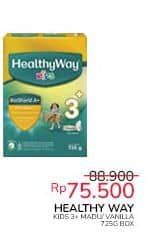 Promo Harga Healthyway Kids 3+ Madu, Vanilla 725 gr - Indomaret
