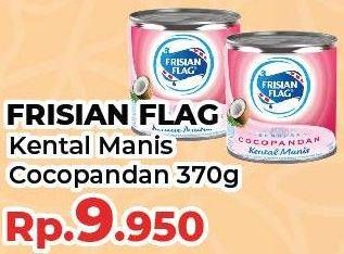 Promo Harga FRISIAN FLAG Susu Kental Manis Cocopandan 370 gr - Yogya