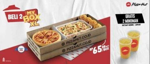 Promo Harga Pizza Hut My Box  - Pizza Hut