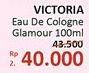 Promo Harga VICTORIA Eau De Cologne Glamour 100 ml - Alfamidi
