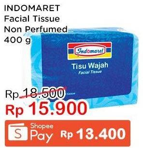 Promo Harga INDOMARET Facial Tissue Non Perfumed 400 gr - Indomaret