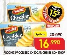 Promo Harga PROCHIZ Keju Cheddar 170 gr - Superindo