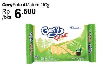 Promo Harga GERY Malkist Matcha 110 gr - Carrefour