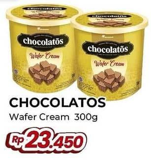 Promo Harga Hollanda Chocolatos Wafer 300 gr - Yogya