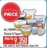Promo Harga YUMMY Yogurt & Cheese  - Hypermart