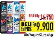 Promo Harga KIN Bulgarian Yogurt Slurp Kids 45 gr - Hypermart