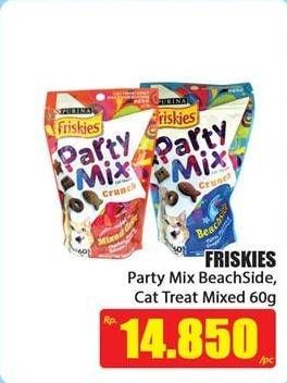 Promo Harga FRISKIES Party Mix Cat Treats Beachside, Mixed Grill 60 gr - Hari Hari