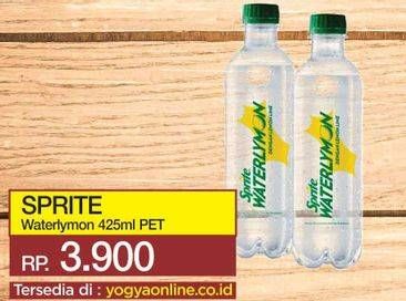 Promo Harga SPRITE Waterlymon 425 ml - Yogya