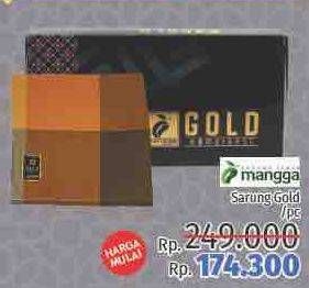 Promo Harga MANGGA GOLD Sarung  - LotteMart