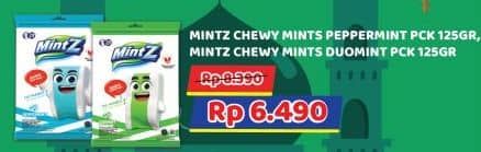 Promo Harga Mintz Candy Chewy Mint Peppermint, Doublemint 125 gr - Superindo