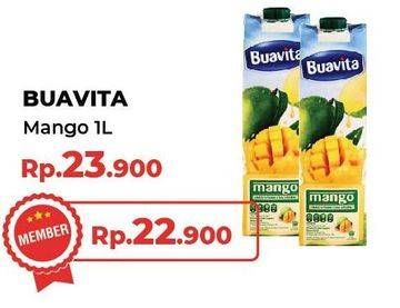 Promo Harga Buavita Fresh Juice Mango 1000 ml - Yogya