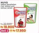 Promo Harga NUVO Body Wash All Variants 450 ml - Indomaret