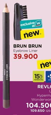 Promo Harga BRUNBRUN Eyebrow Liner 1 gr - Watsons