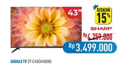 Promo Harga Sharp 2T-C43GH3000i  - Hypermart