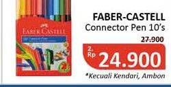 Promo Harga FABER-CASTELL Connector Pens  - Alfamidi