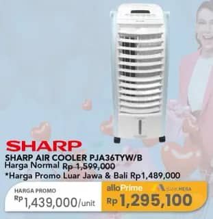 Promo Harga Sharp PJA36TY Air Cooler  - Carrefour