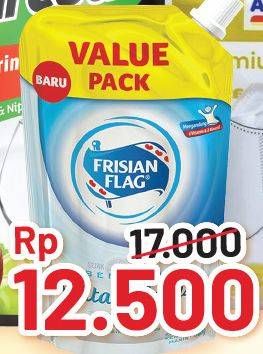 Promo Harga FRISIAN FLAG Susu Kental Manis Cokelat, Putih 560 gr - Alfamart