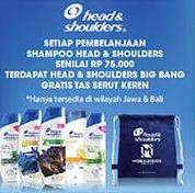 Promo Harga Head & Shoulders Shampoo 160 ml - Hypermart