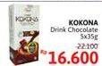 Promo Harga Kokona Drinking Chocolate per 5 pcs 35 gr - Alfamidi