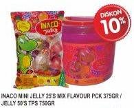 Promo Harga INACO Mini Jelly Mix Flavor  - Superindo
