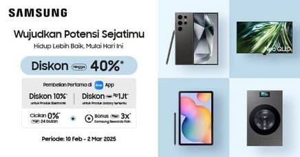 Promo Harga Wujudkan Potensi Sejatimu  - Samsung