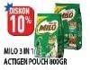 Promo Harga MILO ActigenE 3in1 800 gr - Hypermart