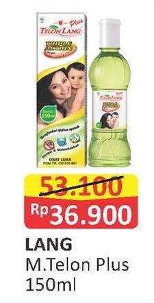 Promo Harga CAP LANG Minyak Telon Lang Plus 150 ml - Alfamart