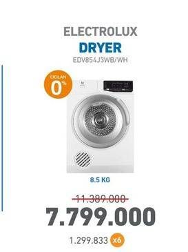 Promo Harga ELECTROLUX EDV854J3WB/WH | Ultimate Care 300 venting dryer   - Electronic City
