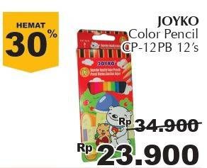 Promo Harga JOYKO Color Pencil CP-12 PB 12 pcs - Giant