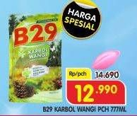 Promo Harga B29 Karbol Wangi 777 ml - Superindo