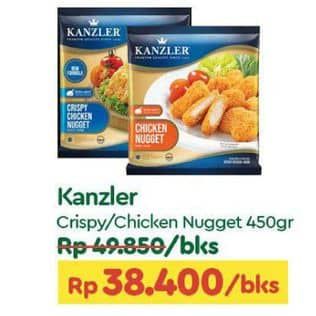Promo Harga Kanzler Chicken Nugget Crispy, Original 450 gr - TIP TOP