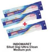 Promo Harga INDOMARET Sikat Gigi Ultra Clean Medium  - Indomaret