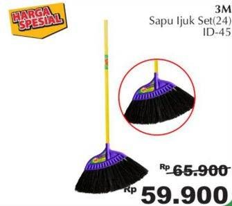 Promo Harga 3M SCOTCH BRITE Sapu Ijuk ID-45  - Giant