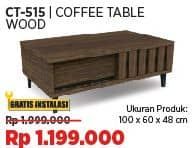 Promo Harga Courts CT-515 Coffe Table  - COURTS