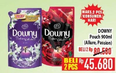 Promo Harga DOWNY Parfum Collection Allure, Passion 900 ml - Hypermart