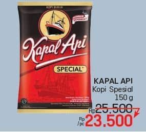 Promo Harga Kapal Api Kopi Bubuk Special 150 gr - LotteMart
