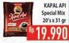 Promo Harga Kapal Api Kopi Bubuk Special Mix per 20 sachet 31 gr - Hypermart