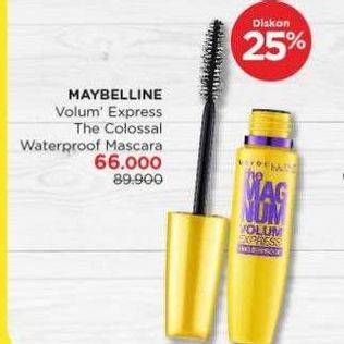 Promo Harga Maybelline Colossal Volume Express Mascara  - Watsons