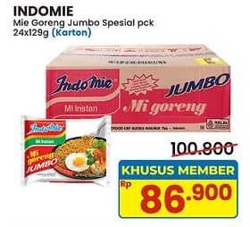 Promo Harga Indomie Mi Goreng Jumbo Spesial 129 gr - Indomaret