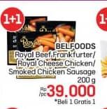 Belfoods Royal Sausages 200 gr Harga Promo Rp39.000, Beli 1 Gratis 1