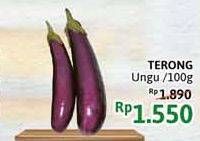 Promo Harga Terong Ungu per 100 gr - Alfamidi