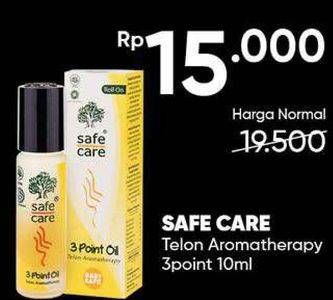 Promo Harga SAFE CARE 3 Point Oil Telon Aromatherapy 10 ml - Guardian