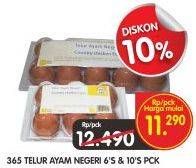 Promo Harga 365 Telur Ayam Negeri  - Superindo