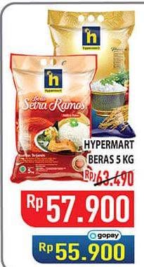 Promo Harga Hypermart Beras 5000 gr - Hypermart