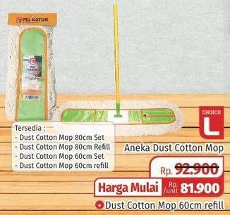 Promo Harga CHOICE L Dustmop Cotton Refill 60 Cm  - Lotte Grosir