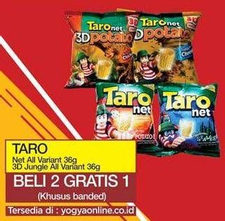 Promo Harga TARO Net / 3D Jungle All Variant 36gr  - Yogya